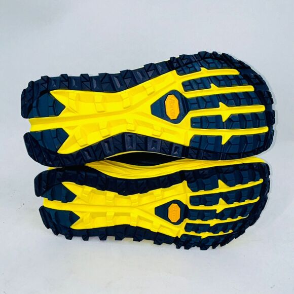 MEN\'S ALTRA OLYMPUS 5 NAVY/YELLOW COMFORTABLE ROBUST TRAINING SNEAKERS SIZE 9D